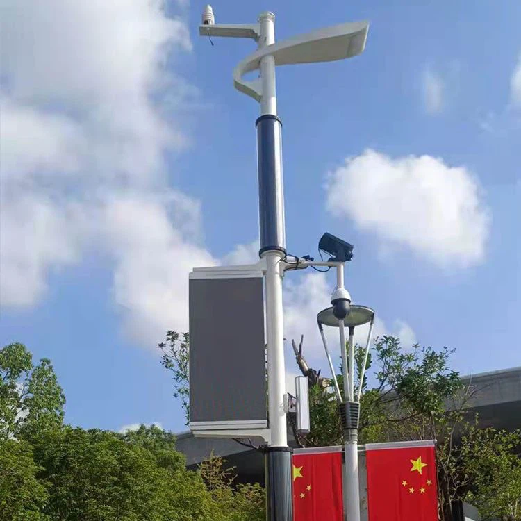 Sylindrisk Solar Street Light